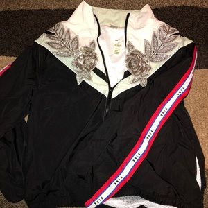 Pink two medium zip up